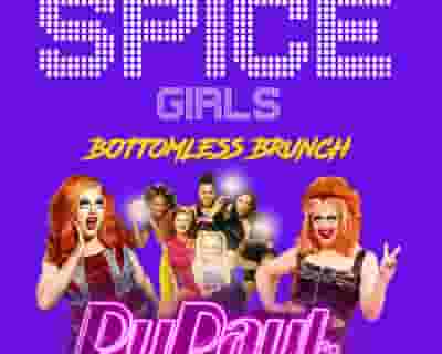 Spice Girls Bottomless Brunch hosted by RuPaul's Drag Race tickets blurred poster image