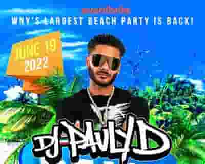 DJ Pauly D tickets blurred poster image