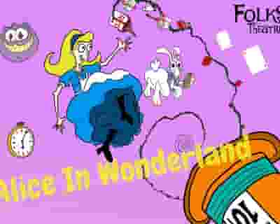 Alice in Wonderland tickets blurred poster image