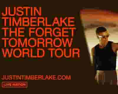 Justin Timberlake tickets blurred poster image