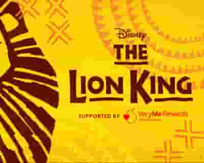 Disney's The Lion King tickets blurred poster image