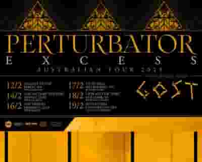 Perturbator tickets blurred poster image