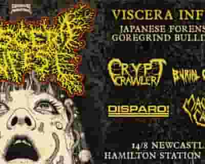 Viscera Infest tickets blurred poster image