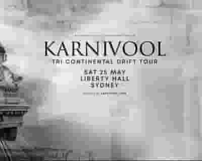 Karnivool tickets blurred poster image