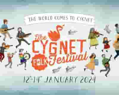 Cygnet Folk Festival 2024 tickets blurred poster image