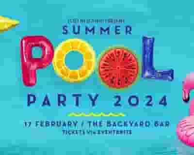 Summer Pool Party 2024 tickets blurred poster image