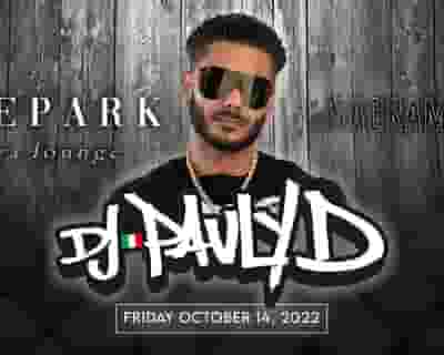 DJ Pauly D tickets blurred poster image