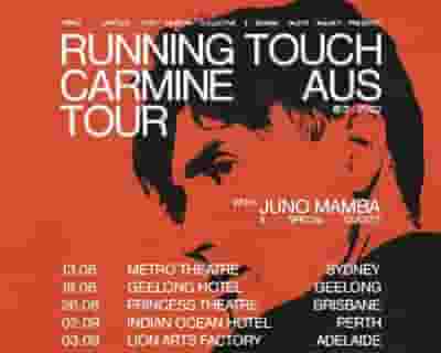 Running Touch tickets blurred poster image