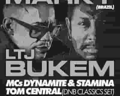 DJ Marky & LTJ Bukem tickets blurred poster image