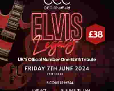 Elvis Legacy tickets blurred poster image
