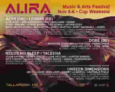 AURA Music and Arts Festival tickets blurred poster image