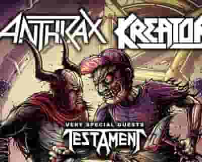 Anthrax & Kreator - Co-Headine tickets blurred poster image