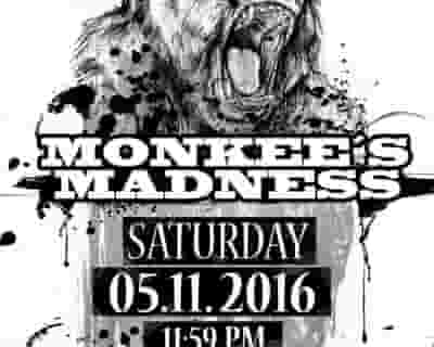 Monkees Madness 3 Floors with KMC Live,Terranova, Magit Caccon, Sokool, Black Loops & Many More tickets blurred poster image