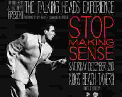 Stop Making Sense tickets blurred poster image