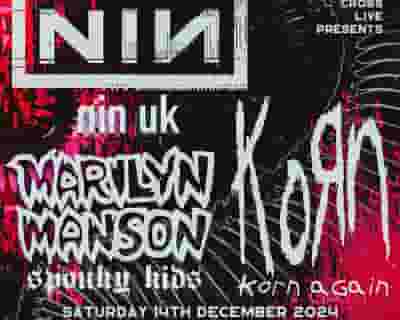 Korn Again + NIN UK + Spouky Kids tickets blurred poster image
