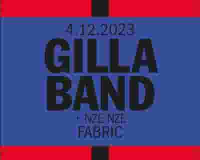 Gilla Band tickets blurred poster image