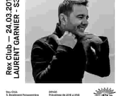 Rex Club presente: Laurent Garnier & S3A tickets blurred poster image