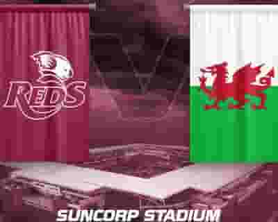 Queensland Reds v Wales tickets blurred poster image