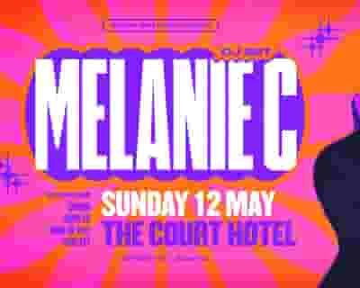 Melanie C tickets blurred poster image