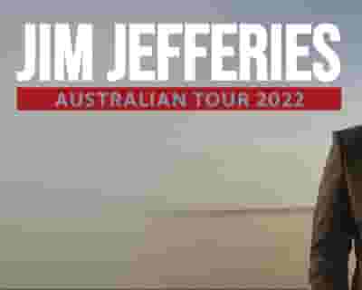 Jim Jefferies tickets blurred poster image