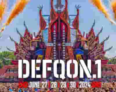 Defqon.1 2024 tickets blurred poster image