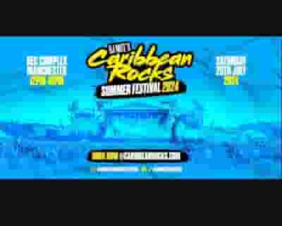 Caribbean Rocks Festival 2024 tickets blurred poster image