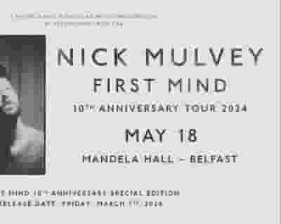 Nick Mulvey tickets blurred poster image