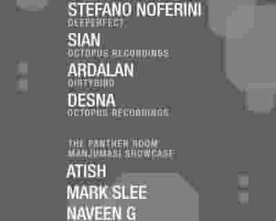 Stefano Noferini/ Sian/ Ardalan/ DESNA at Output and Manjumasi Showcase in The Panther Room tickets blurred poster image