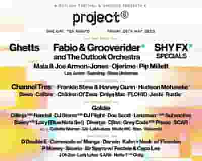 Project 6 Festival tickets blurred poster image