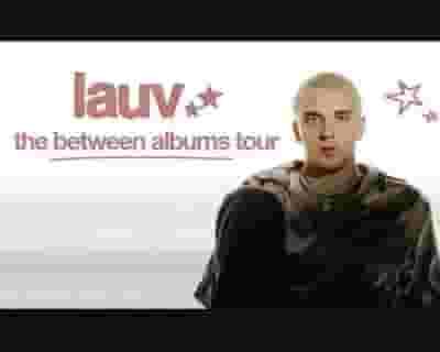 Lauv tickets blurred poster image