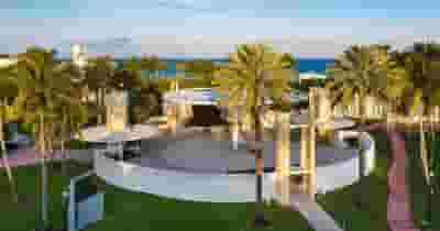 Miami Beach Bandshell blurred poster image