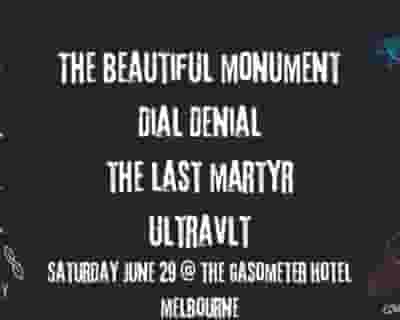 The Beautiful monument + Dial Denial with guests tickets blurred poster image