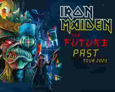 Iron Maiden tickets blurred poster image