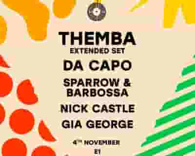 Labyrinth presents: Themba Extended Set, Da Capo, Sparrow & Barbossa, Nick Castle, Gia George tickets blurred poster image