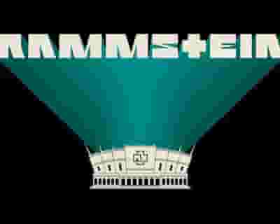 Rammstein tickets blurred poster image