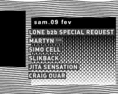Concrete: Lone b2b Special Request, Martyn Live, Simo Cell tickets blurred poster image