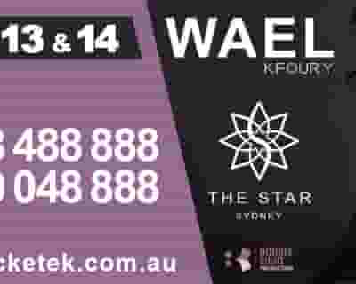 Wael Kfoury tickets blurred poster image