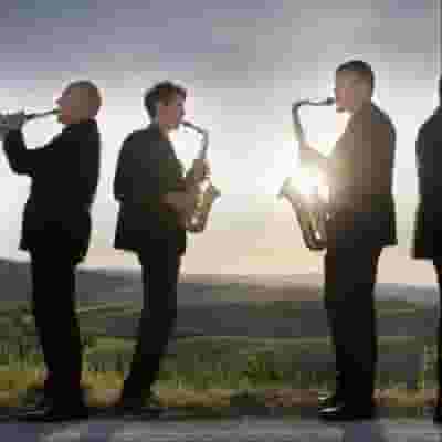 Italian Saxophone Quartet blurred poster image