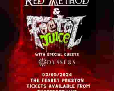 Red Method tickets blurred poster image