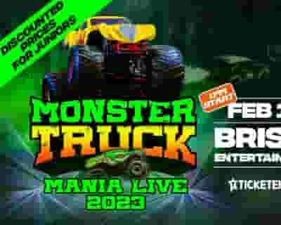Monster Truck Mania Live tickets blurred poster image