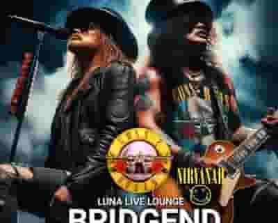 Guns 2 Roses tickets blurred poster image