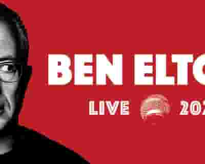 Ben Elton tickets blurred poster image