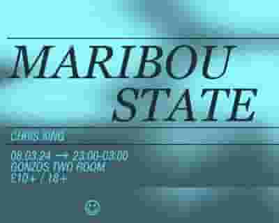 Maribou State tickets blurred poster image
