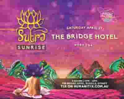 SUTRA SUNRISE tickets blurred poster image