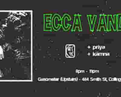 Ecca Vandal tickets blurred poster image