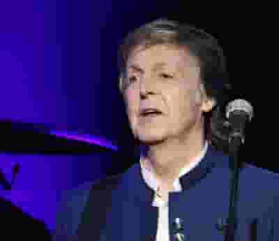 Paul McCartney blurred poster image