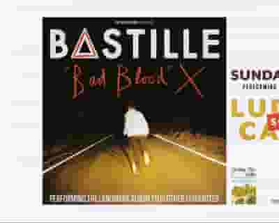 Bastille tickets blurred poster image