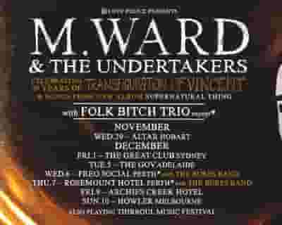 M. Ward and The Undertakers tickets blurred poster image