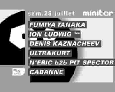 Concrete X Minibar: Fumiya Tanaka, Ion Ludwig, Denis Kaznacheev, Cabanne tickets blurred poster image