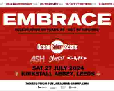 Embrace tickets blurred poster image